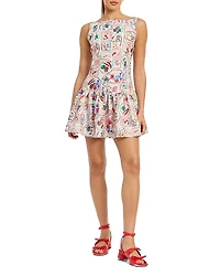 En Saison Nayeli Printed Mini Dress