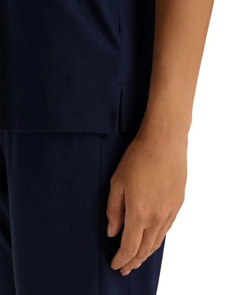 Sleep & Lounge Short Sleeve V-Neck Shirt
