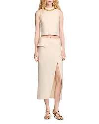 Long Slit Skirt