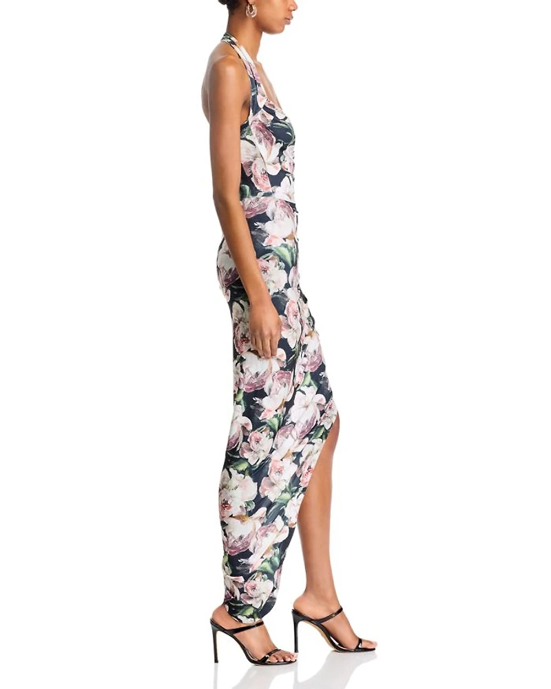 Cayla Side Draped Gown