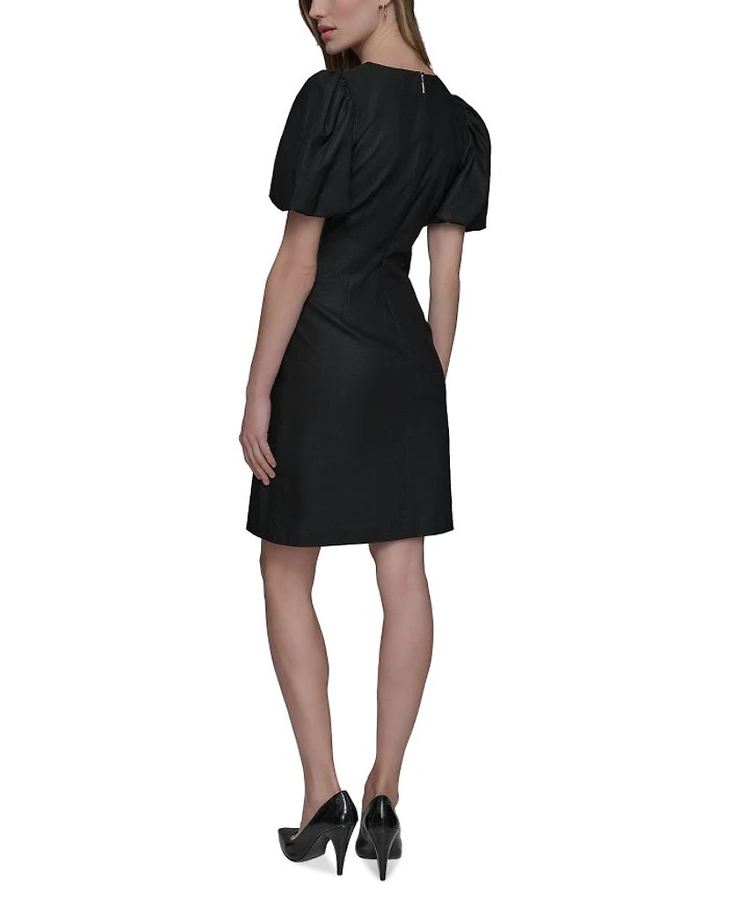 Bow Trim Dress