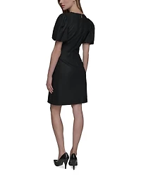 Bow Trim Dress