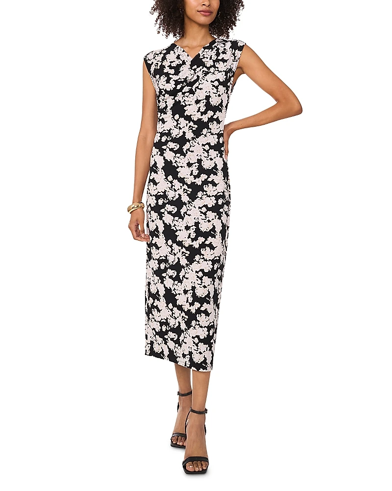 Vince Camuto Drop Shoulder Midi Dress