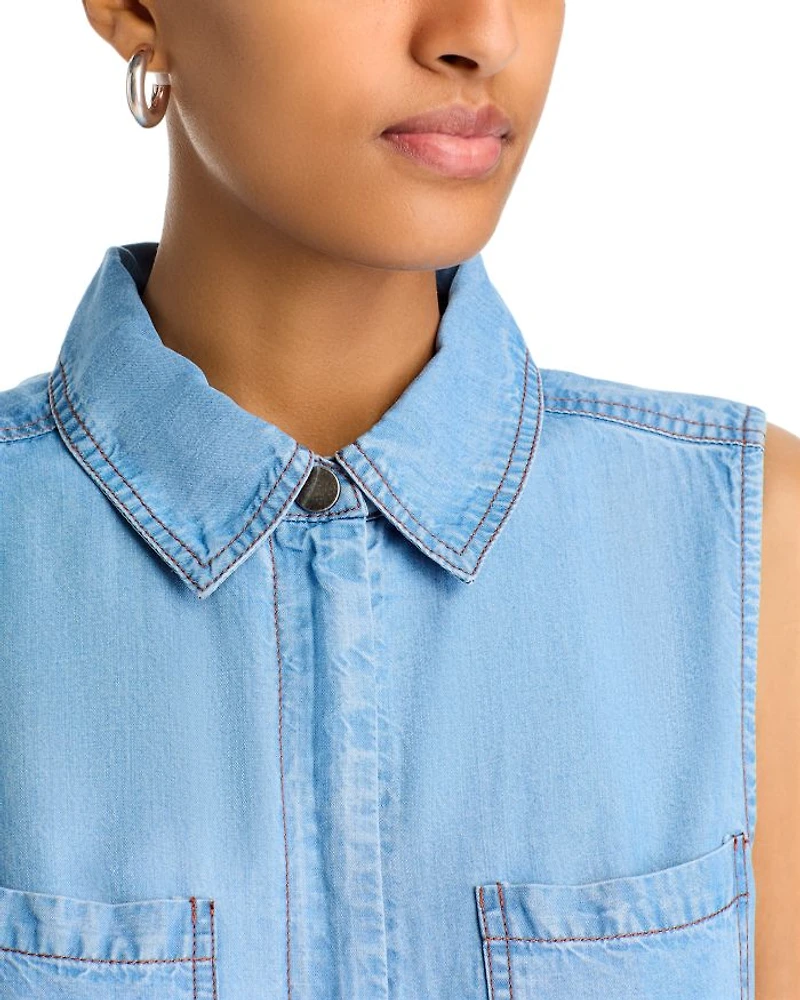 Chambray Jumpsuit - Exclusive