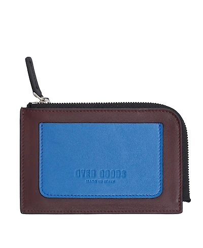 Hyer Goods Italian Leather Piccolo Zip-Around Card Wallet