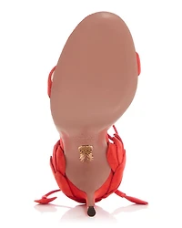Women's Hibiscus Ankle Tie Sandals