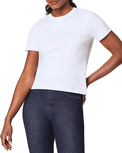 Spanx Cool Cotton Crewneck Tee