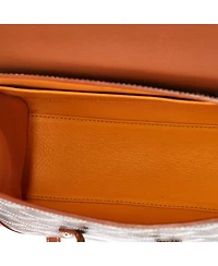 Mini Saigon Top Handle Bag Coated Canvas with Leather
