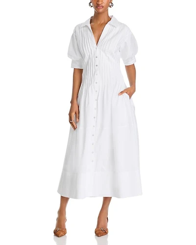 Monty Pleated Shirtdress