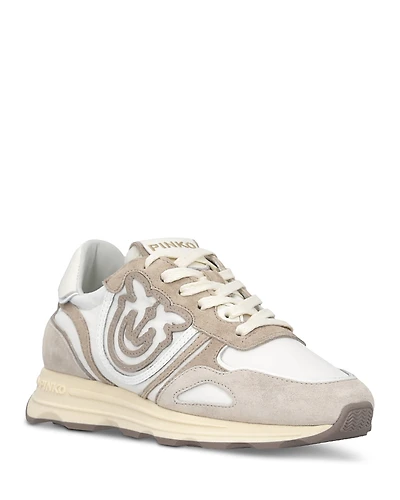 Pinko Women's Zoe Lace Up Sneakers