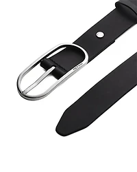 Women's Rounded Rebound Leather Belt