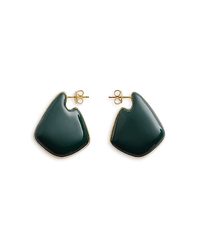 Bottega Veneta Color Small Fin Drop Earrings