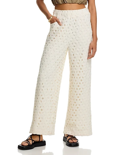 Line & Dot Bowen Crocheted Pants