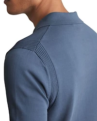 Berkley Slim Fit Quarter Zip Knit Polo Shirt