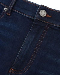 Bleaker Skinny Fit Jeans Washed Dark Indigo