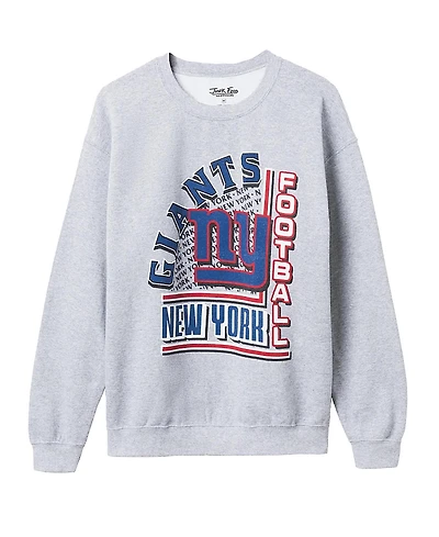 Junk Food Clothing Unisex Nfl New York Giants Backfield Crew Fleece Sweatshirts
