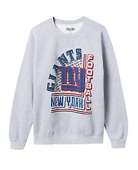 Junk Food Clothing Unisex Nfl New York Giants Backfield Crew Fleece Sweatshirts