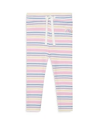 Girls' Rainbow Striped Rib Leggings - Baby