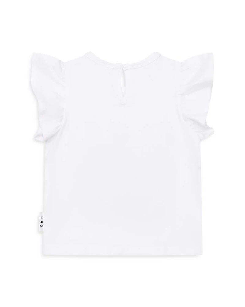 Girls' Unicorn Hux Frill Tee - Baby