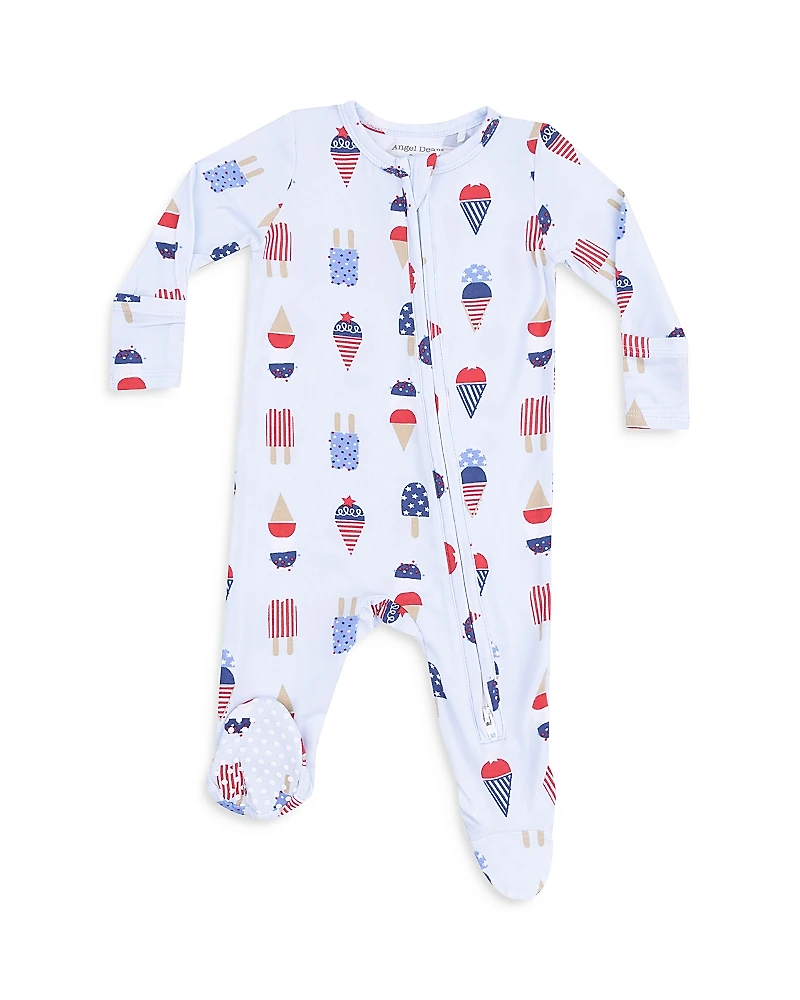 Angel Dear Boys' American Ice Cream 2 Way Zipper Footie - Baby