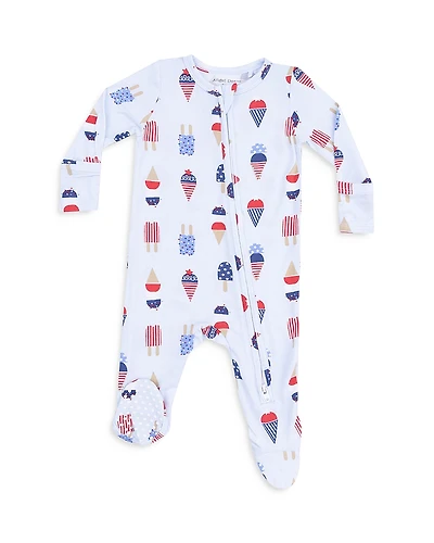 Angel Dear Boys' American Ice Cream 2 Way Zipper Footie - Baby