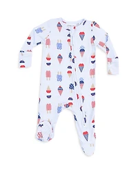Angel Dear Boys' American Ice Cream 2 Way Zipper Footie - Baby