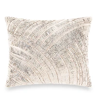 Donna Karan Home Foil Printed & Textured Decorative Pillow
