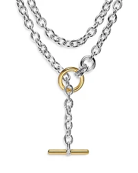 David Yurman Mercer Double Row Toggle Chain Necklace