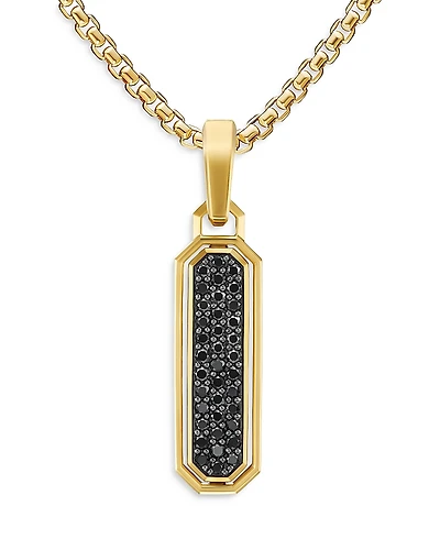 Men's Streamline Inlay Amulet