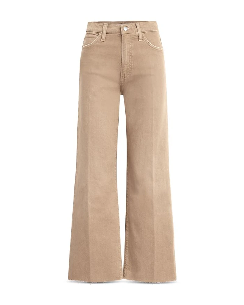 The Blake High Rise Ankle Wide Leg Jeans Sunkissed