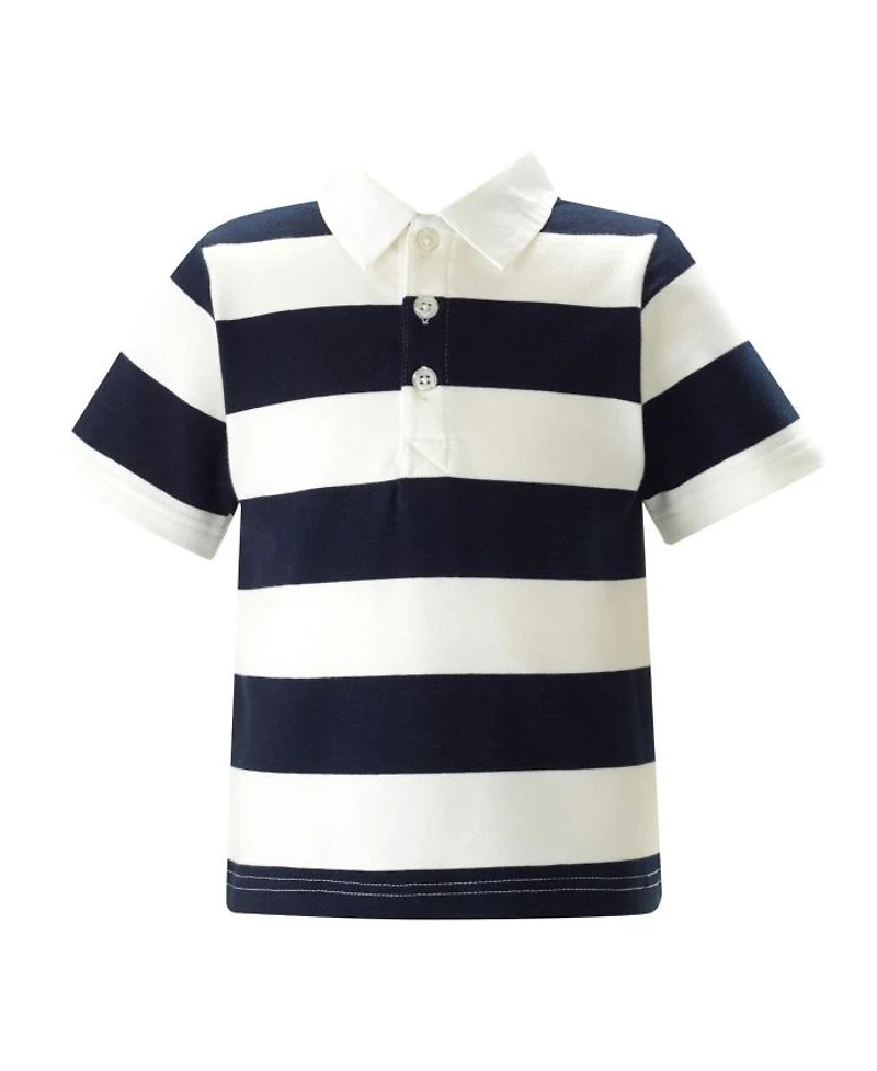 Boys' Maxi Stripe Polo - Little Kid, Big Kid