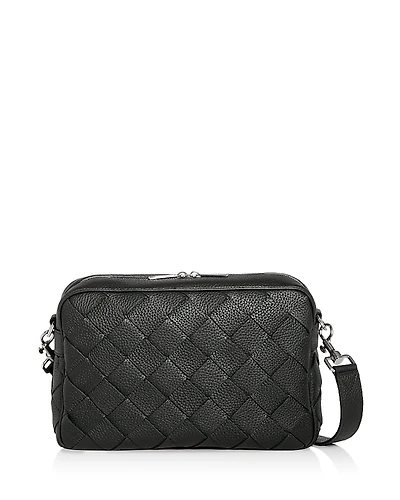 Bottega Veneta Medium Intrecciato Leather Crossbody Bag