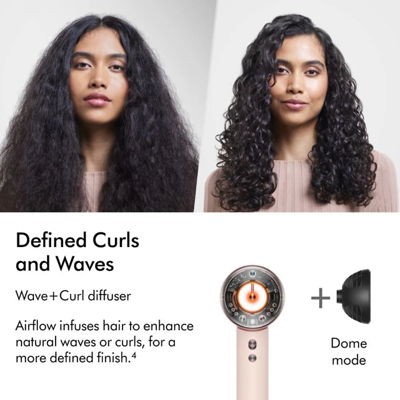 Supersonic Nural™ Hair Dryer | Ceramic Pink/Rose Gold