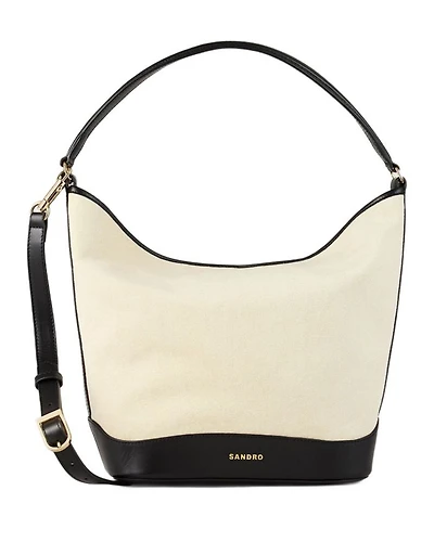 Canvas Bucket Bag