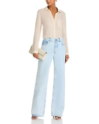 Linen Button Pocket Shirt