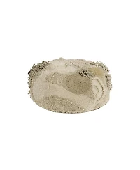 Mossy Rock Pouf -   1' 8" x 1'