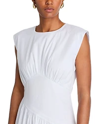 The Seersucker Gathered Dress