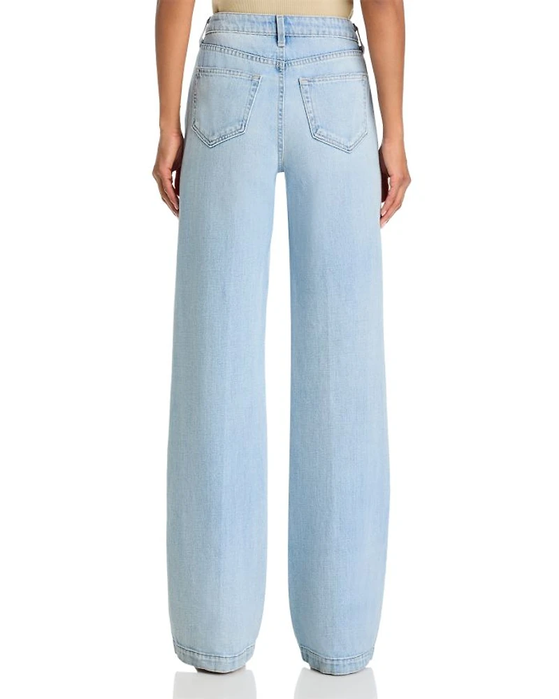 Clayton High Rise Wide Leg Jeans Conway