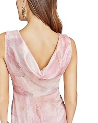 Sequined Cowl Back Dress