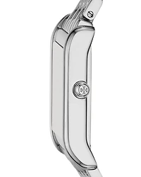 The Eleanor Angled Two-Hand Stainless Steel Watch, 19mm x 37mm