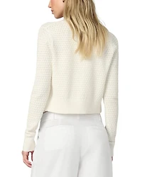 The Pointelle Dani Cardigan