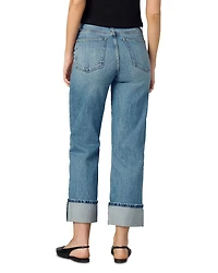 The Margot High Rise Cuffed Straight Jeans Showdown