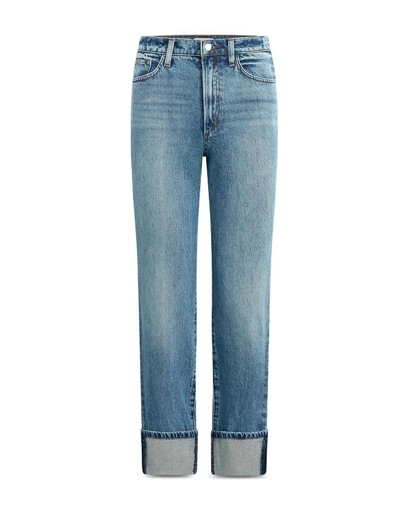The Margot High Rise Cuffed Straight Jeans Showdown