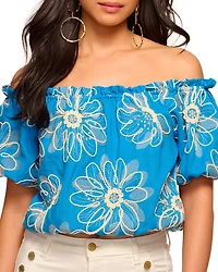 Lana Embroidered Top