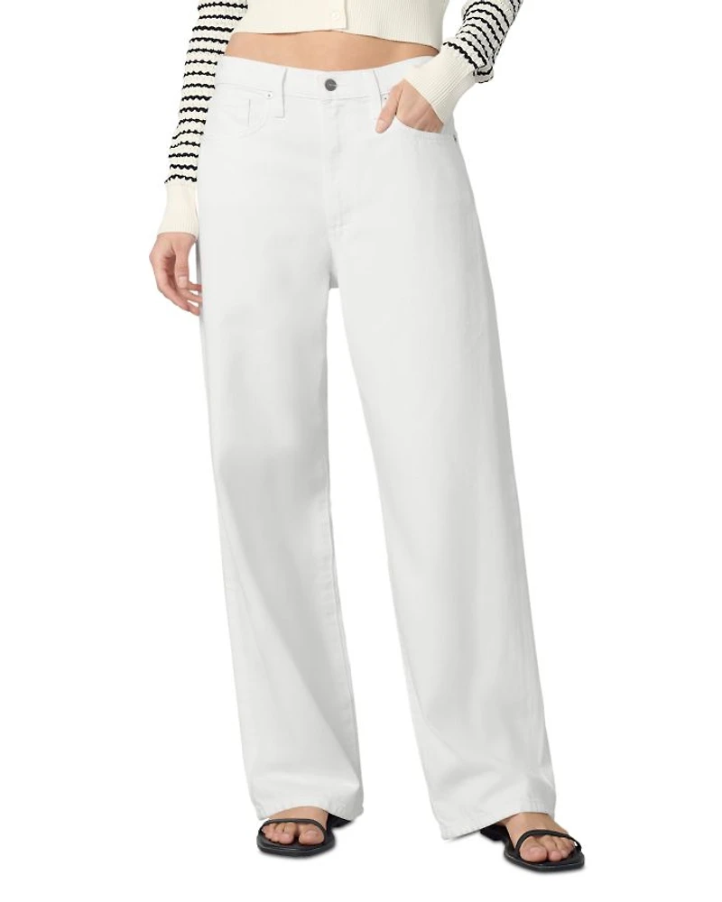 The Ryan Low Slung Baggy Jeans White