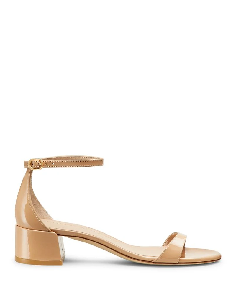 Women's Nudist Block Heel Sandals