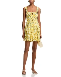 Aqua Cinched Tank Dress - Exclusive