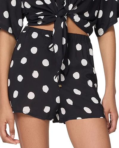 kate spade new york Printed Cover Up Shorts
