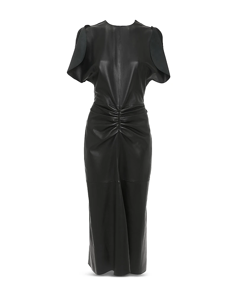 Victoria Beckham Midi Leather Dress