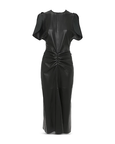 Victoria Beckham Midi Leather Dress